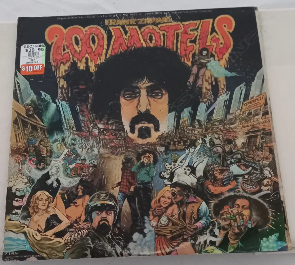 Frank Zappa, 200 Motels, (Double Album) Image 1++